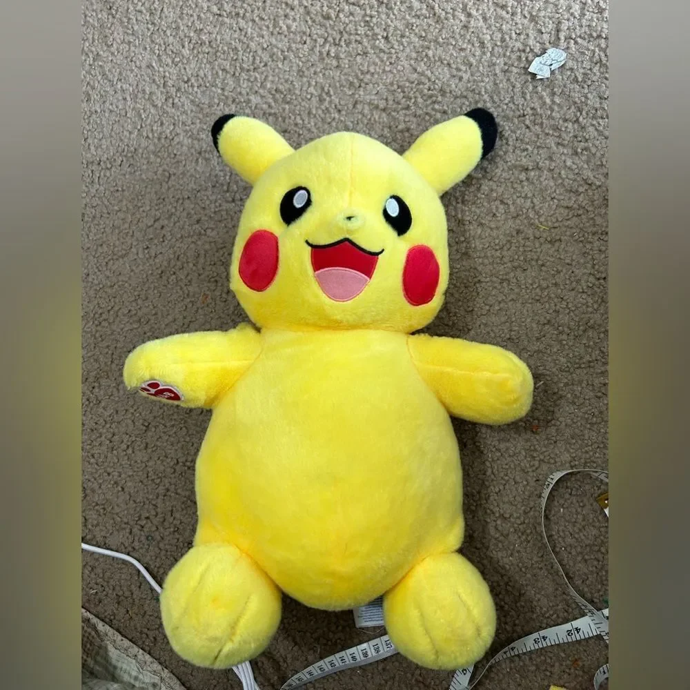 Build a Bear Pokemon Pikachu Stuffed Animal Plush